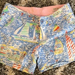 Lilly Pulitzer Get Nauti 00 Callahan Shorts